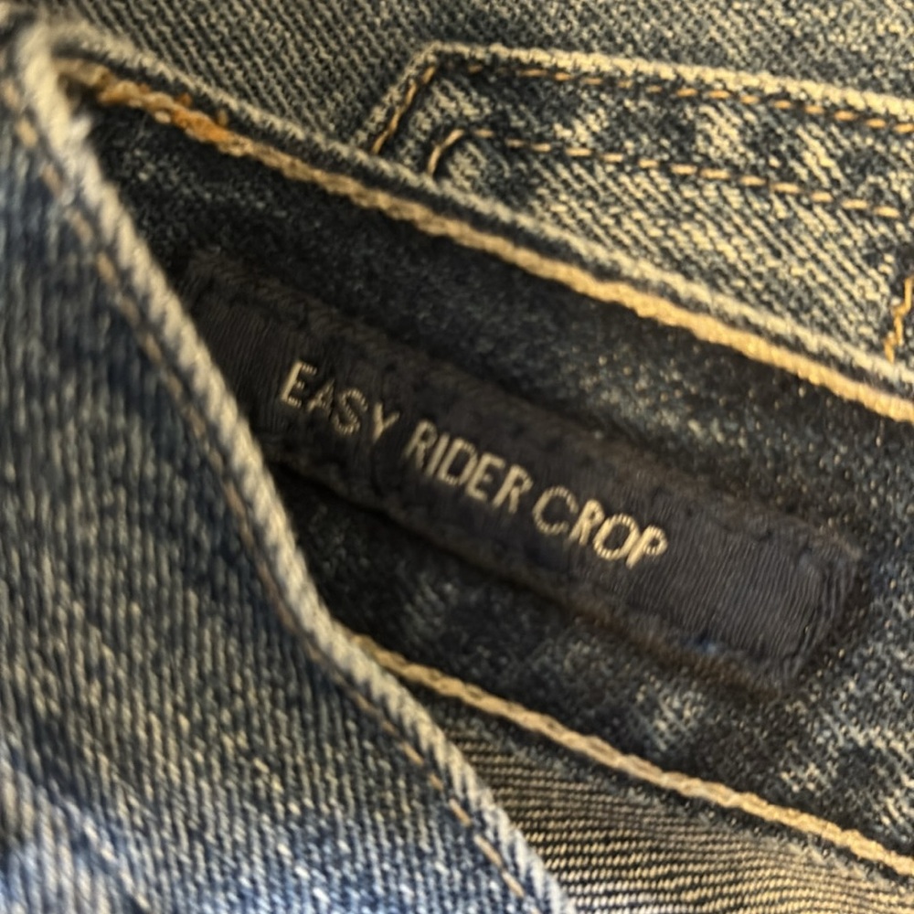 Lucky Brand Easy Rider Crop Jeans 0 / 25 - Picture 11 of 11